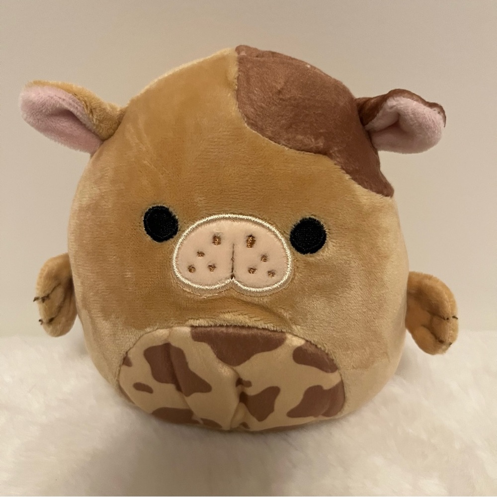 Squishmallow Bittie Sea Cow 🐮, Brown Spots, Scented Mystery Bag, 5” New